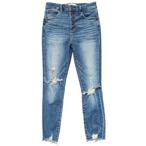 Abercrombie & Fitch The Super Skinny Ankle High Rise Jean Size 27/4S